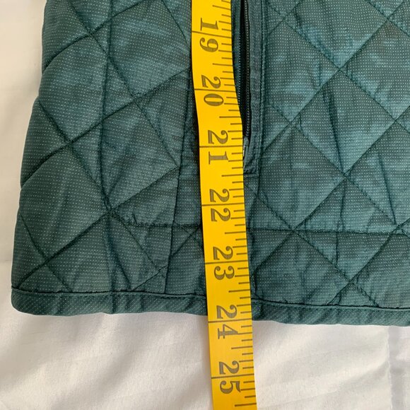 Jeanne Pierre Green Quilted Vest - Picture 8 of 10